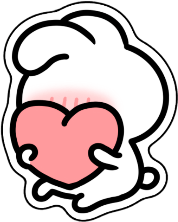 sticker ngại anime