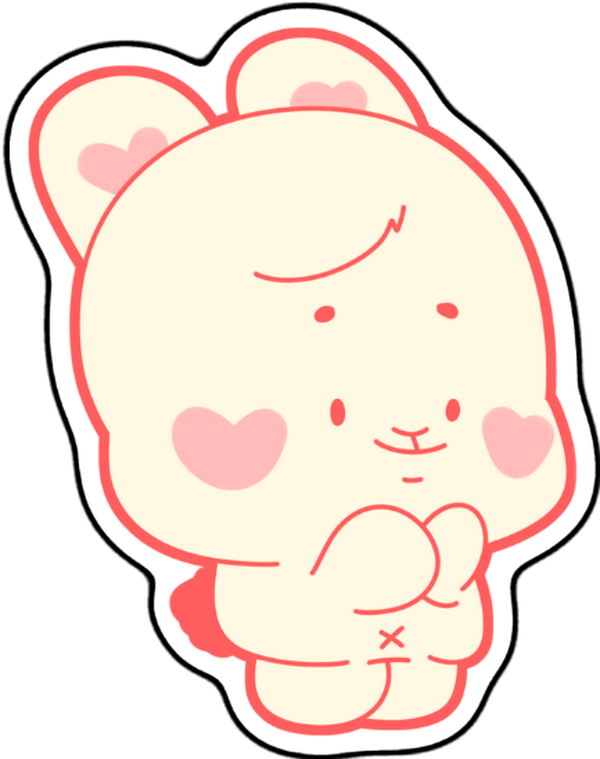 sticker ngại biểu cảm