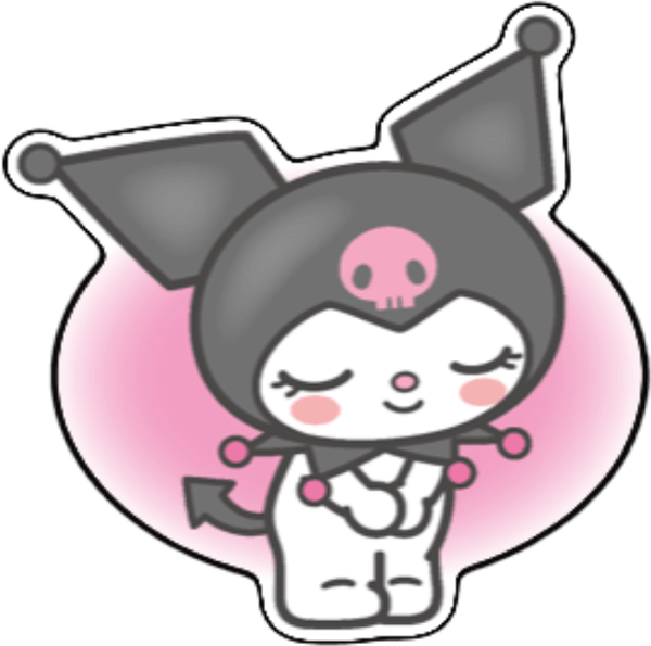 sticker ngại chibi