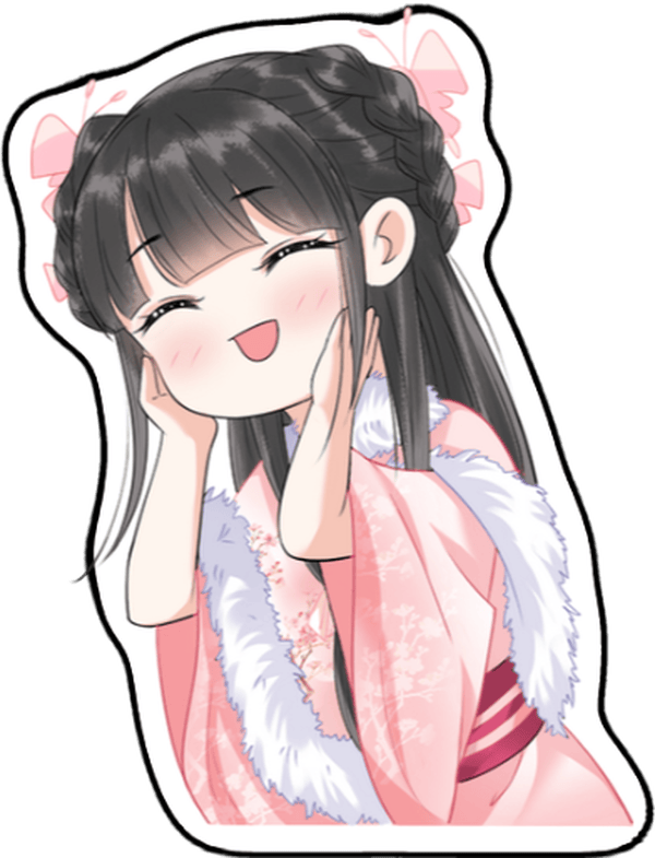 sticker ngại đỏ mặt