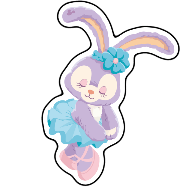 sticker ngại ngùng chibi