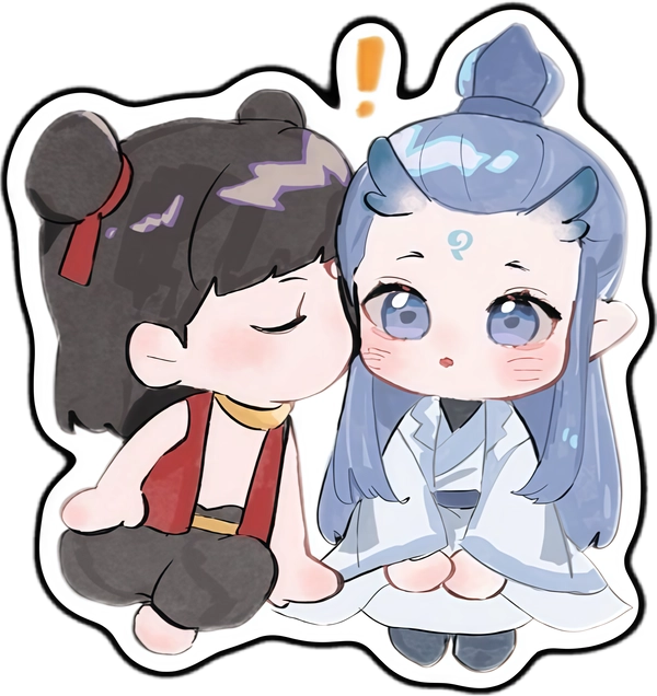 sticker ngao bính bẽn lẽn