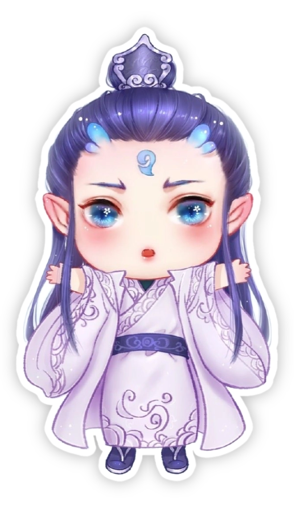 sticker ngao bính đáng yêu
