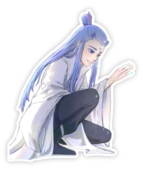 sticker ngao bính ngồi