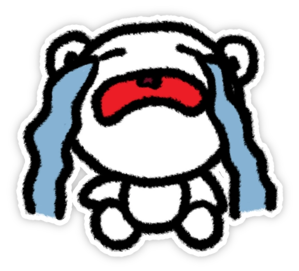 sticker nhõng nhẽo dễ thương