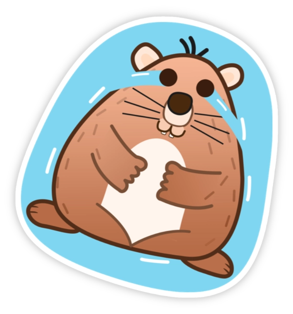 sticker nhõng nhẽo mặt dễ thương