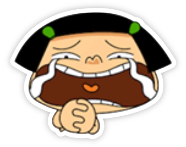 sticker noo hin gớt nước mắt