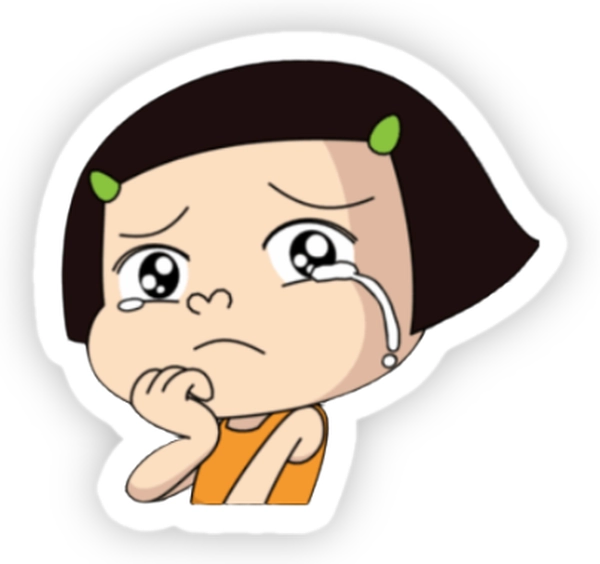 sticker noo hin khóc buồn