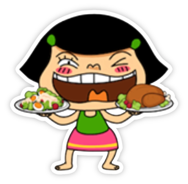 sticker noo hin ham ăn