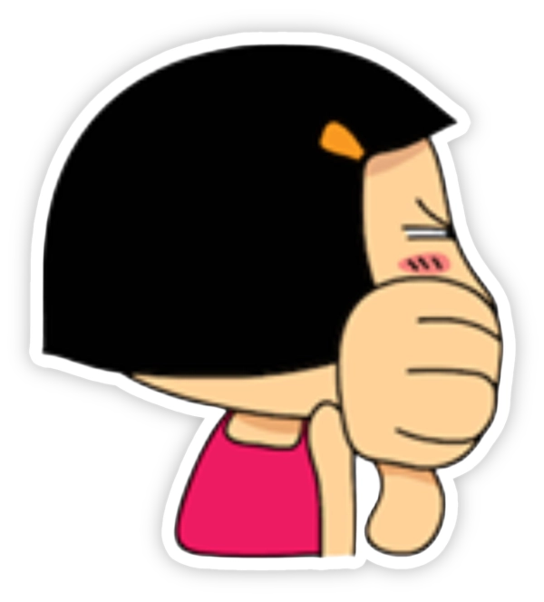 sticker noo hin dislike