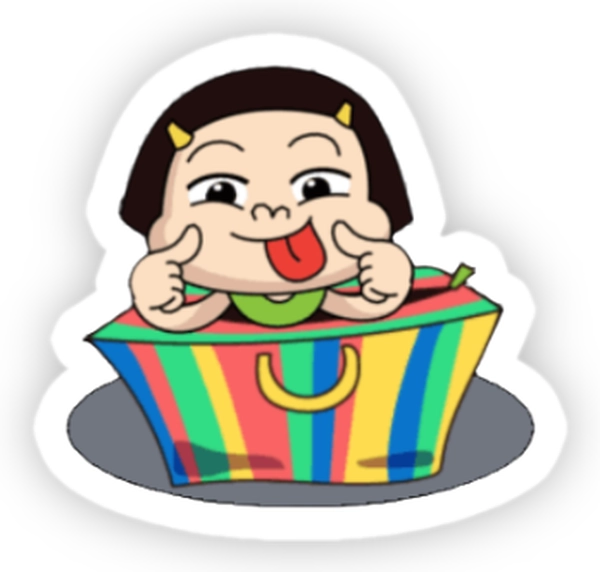 sticker noo hin lêu lêu