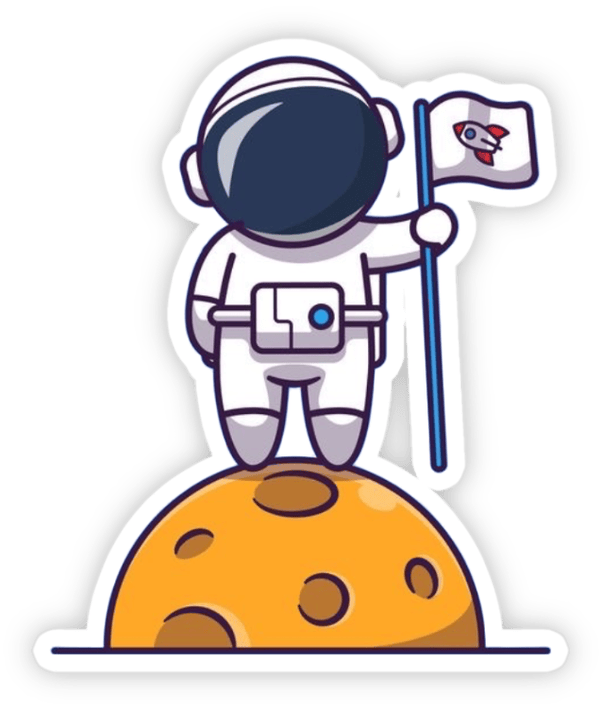 sticker phi hành gia