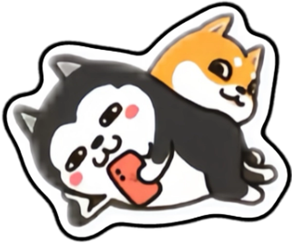 sticker Shi và Ngáo ngầu lòi