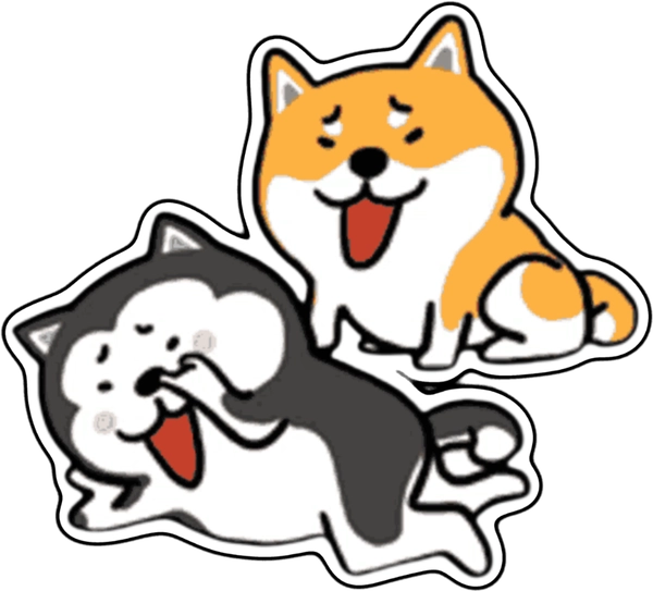 sticker Shi và Ngáo hài bựa