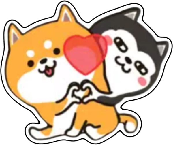 sticker Shi và Ngáo meme hài