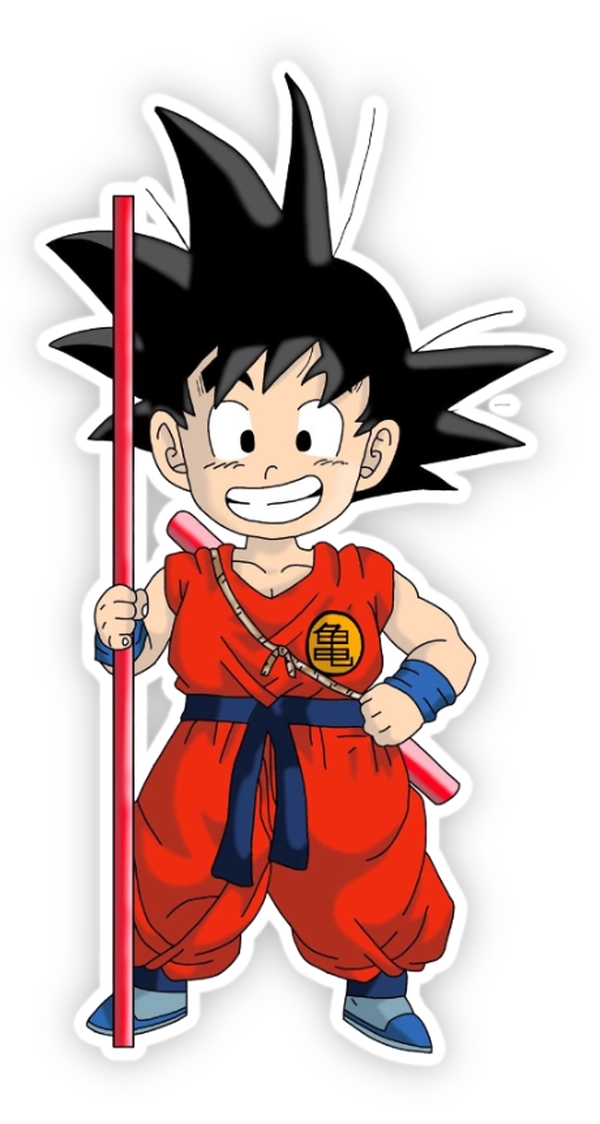 sticker son guko áo đỏ
