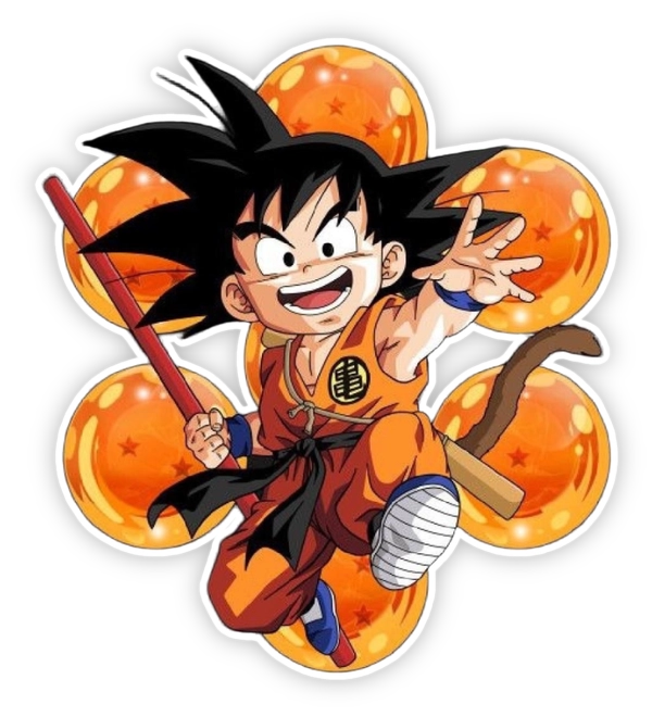 sticker son guko và 7 viên ngọc rồng
