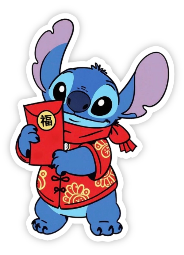 sticker stitch tết