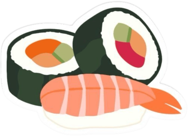 sticker sushi 1
