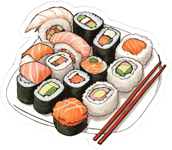 sticker sushi 14