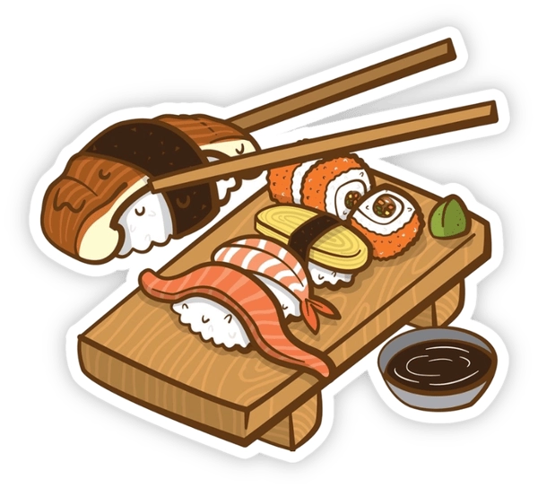 sticker sushi 17