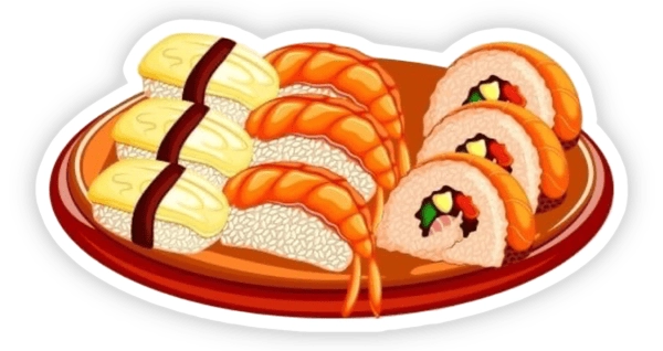 sticker sushi 20