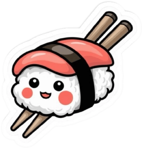 sticker sushi 23