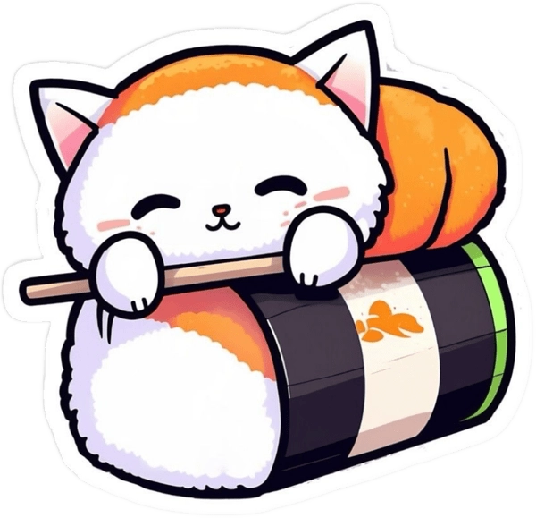 sticker sushi 25