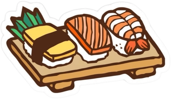 sticker sushi 4
