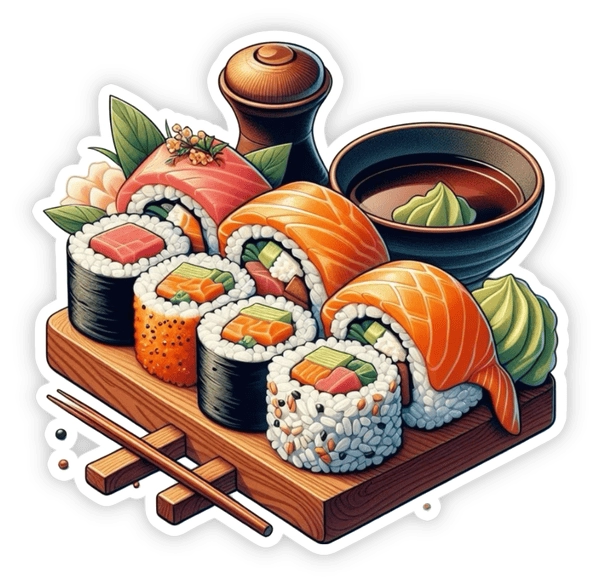 sticker sushi 6