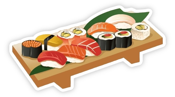 sticker sushi 8