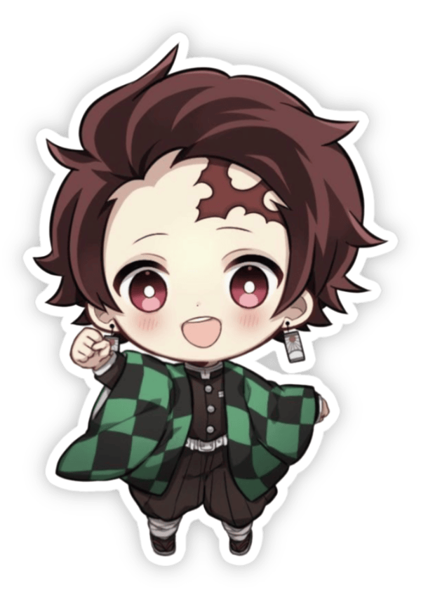 sticker tanjiro anime