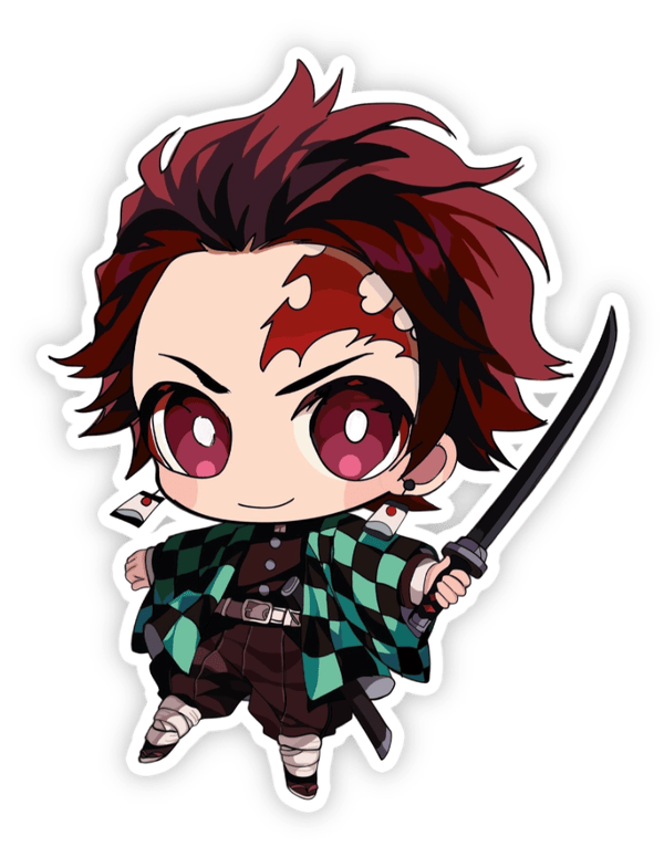 sticker tanjiro dễ thương