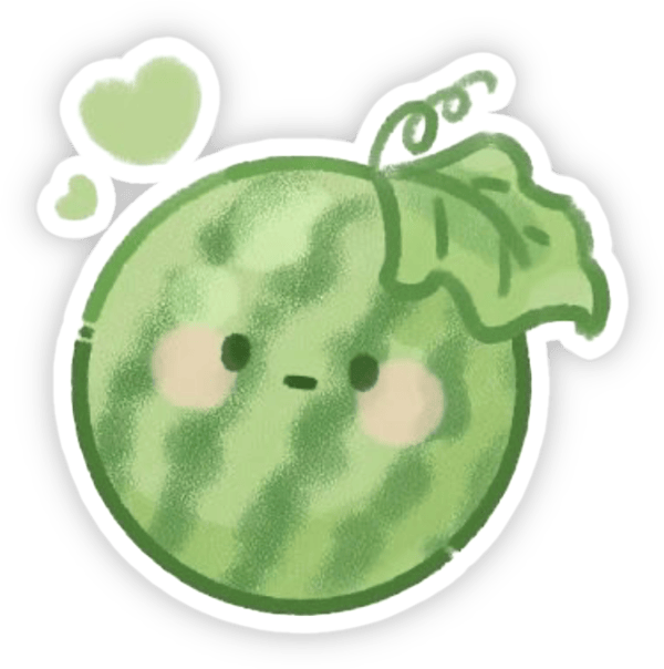 sticker trái cây mùa hè