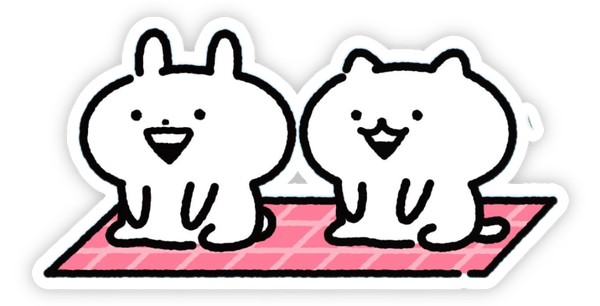 sticker usagyuuun hài hước