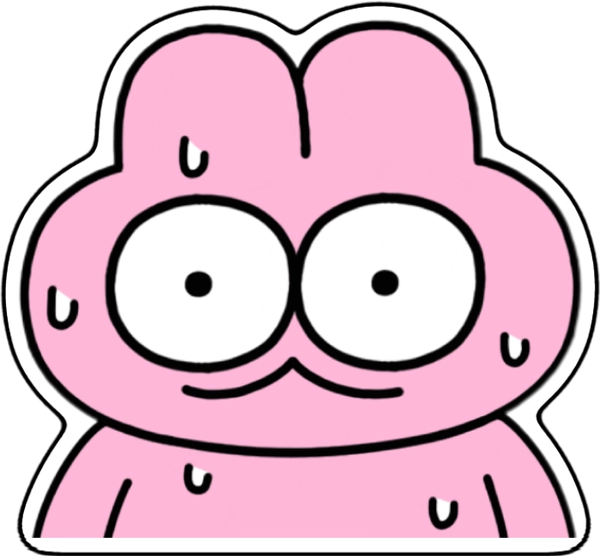 sticker zookiz lo lắng
