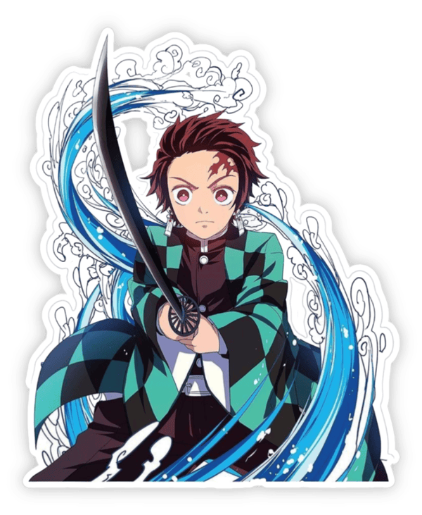 tanjiro kimetsu no yaiba sticker