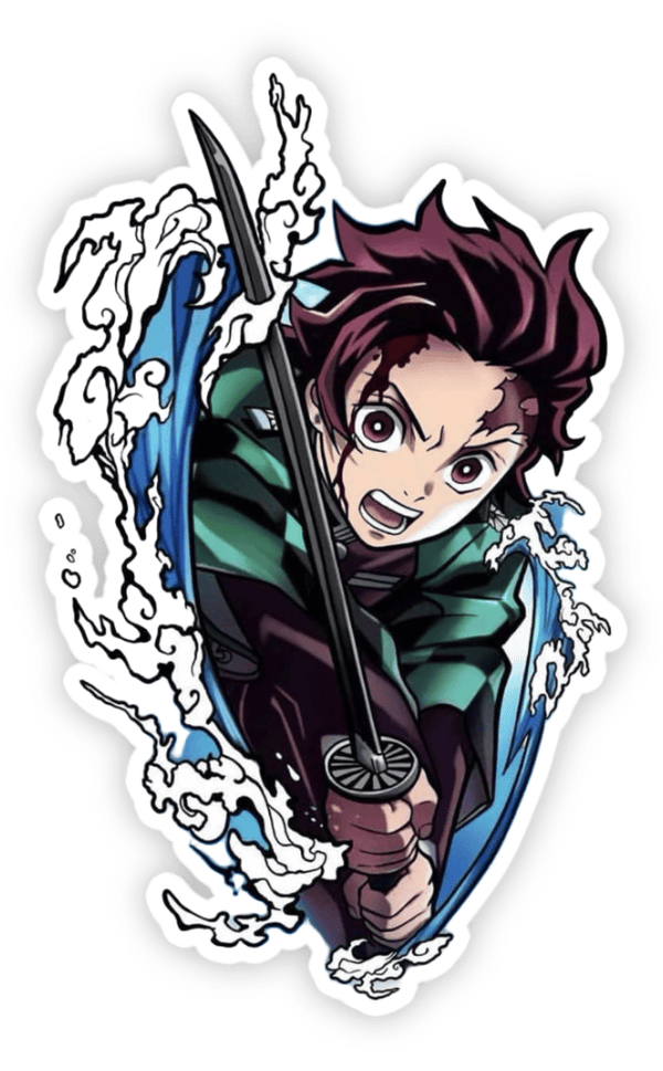 tanjiro kimetsu sticker