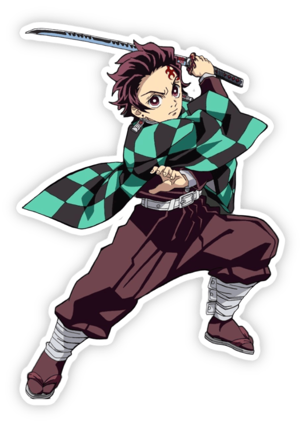 tanjiro sticker siêu dễ thương
