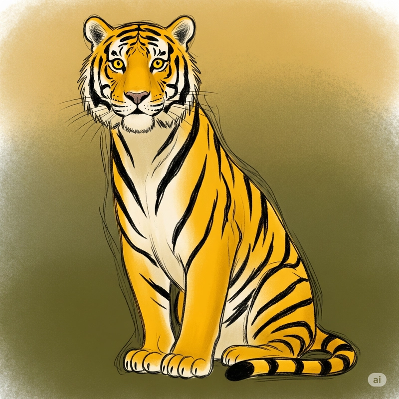 tranh 12 con giáp đáng yêu