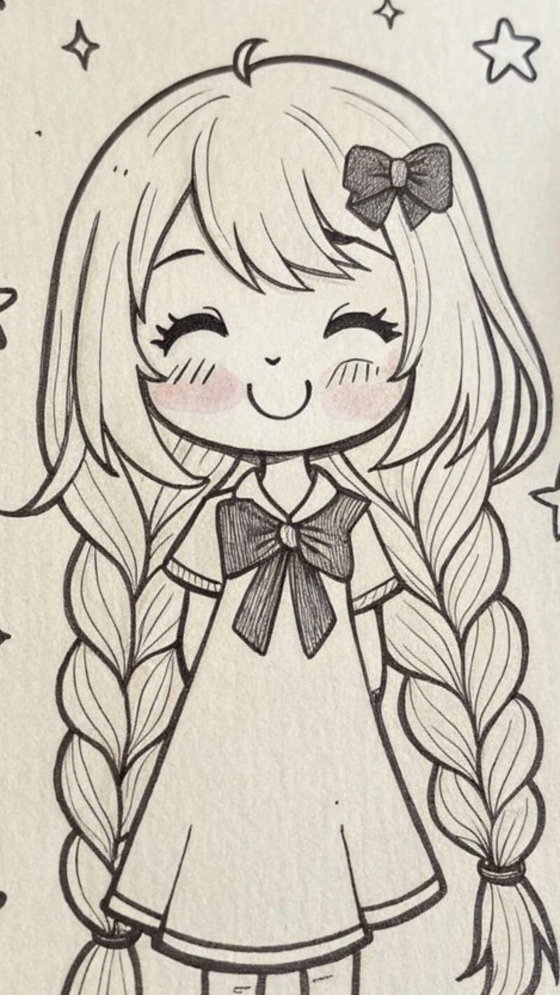 tranh anime nam cute đẹp