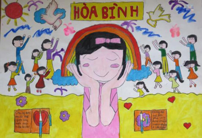 tranh hòa bình thế giới lớp 7