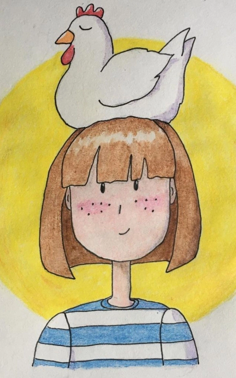 hình anime nữ dễ vẽ đơn giản