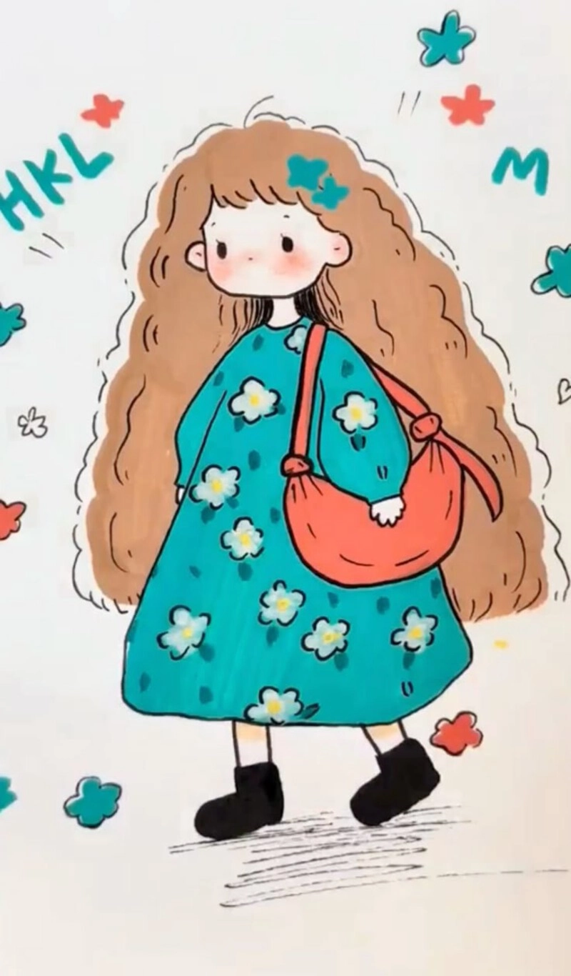 ảnh tranh vẽ nhân vật anime nữ