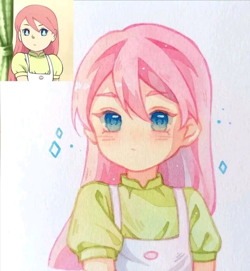 vẽ tranh nhân vật anime nữ nổi bật