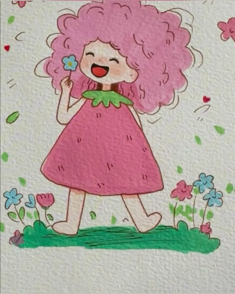 vẽ tranh anime nữ đẹp và dễ vẽ