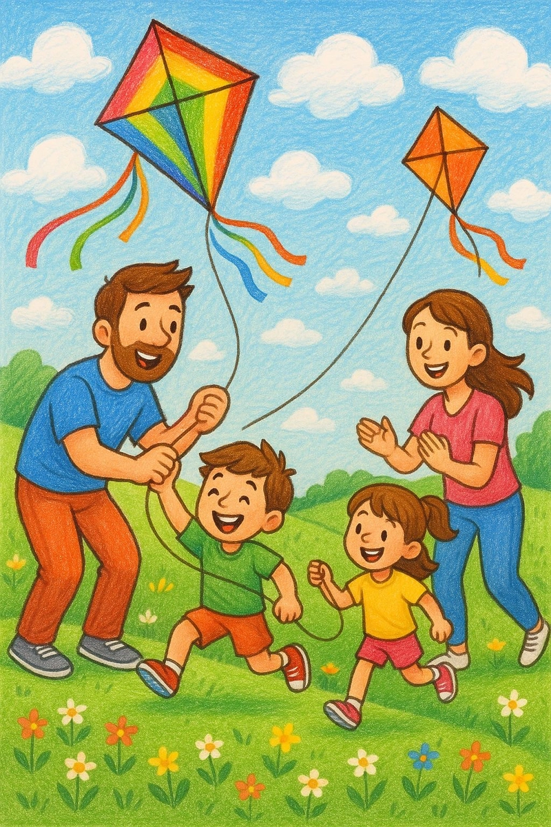 tranh vẽ cuộc sống quanh em thành phố