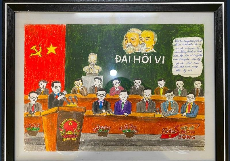 tranh đề tài lịch sử việt nam đẹp 