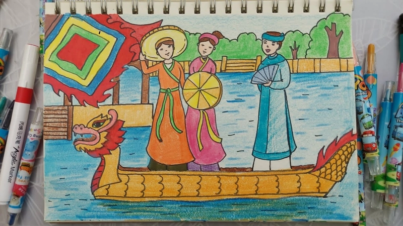 tranh vẽ quan họ bắc ninh 12