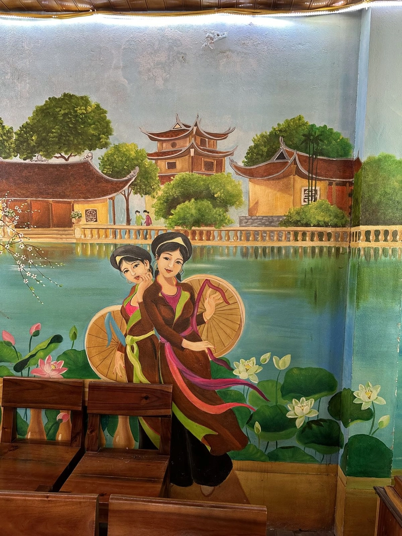 tranh vẽ quan họ bắc ninh 4